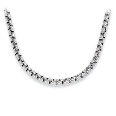 3MM Sterling Silver Diamond-Cut Box Chain