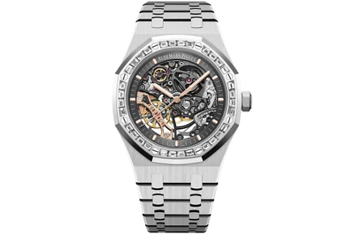 Audemars Piguet - Royal Oak Skeleton Baguette - 15412bc.zz.1220bc.01 - White Gold