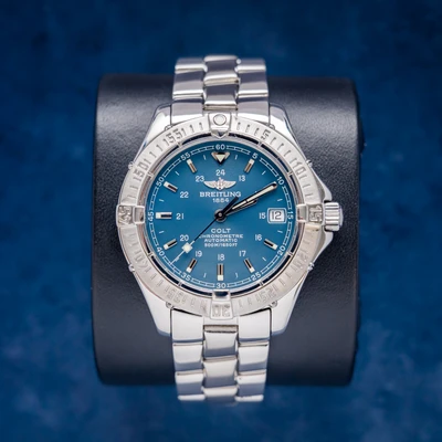Breitling "colt" 38MM (a17350) Steel - Watch Only