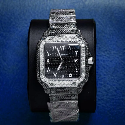 Cartier Santos Ss 23ctw - Nc
