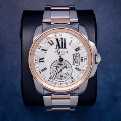 Cartier Calibre 42MM (3389) - Ss - Watch & Box
