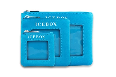 Icebox 3 Sizes Zipper Travel Jewelry Pouches