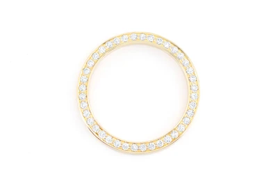 Icebox Diamond Bezel For Rolex 26MM 14k Solid Gold 0.75ctw