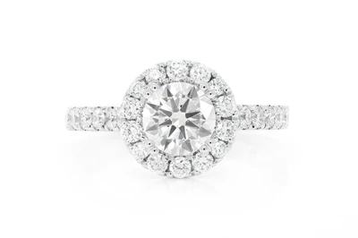 1.00ct Round Solitaire - Diamond Engagement Ring - All Natural