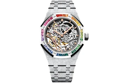 Audemars Piguet - Royal Oak Frosted Gold Double Balance Wheel Openworked - 15468bc.yg.1259bc.01-B - White Gold (rb1189)