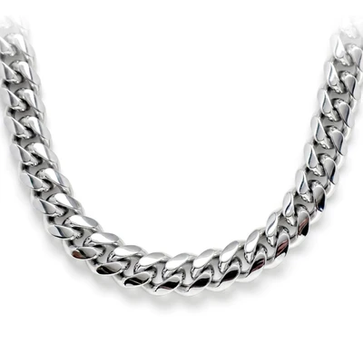 7MM Sterling Silver Cuban Chain