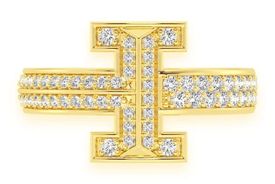 Icebox Icon Diamond Ring 14k Solid Gold 0.50ctw