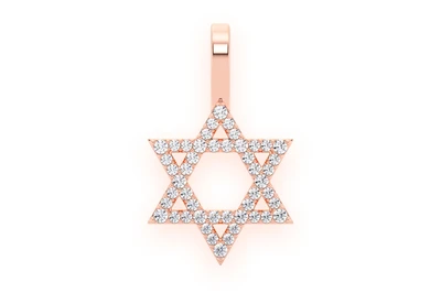 David Pendant 14k   