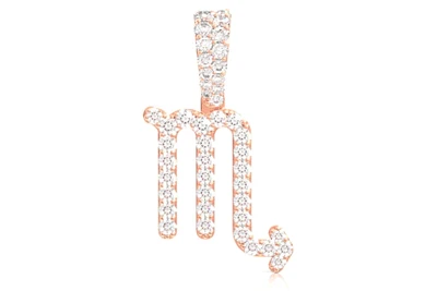 Scorpio Zodiac Pendant 14k   