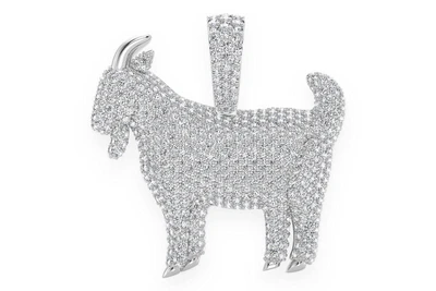 Goat Pendant 14k   
