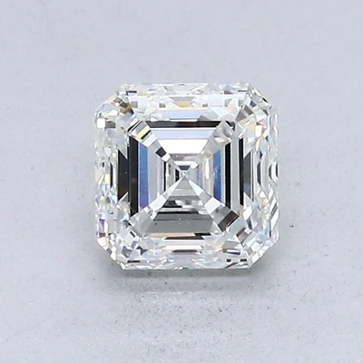 Asscher Diamond 142337570 - E Color - Vs2 Clarity - 1.01ctw Natural