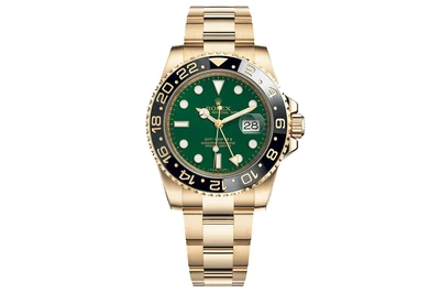 Rolex - GMT-Master Ii - 116718 - Yellow Gold Green Dial