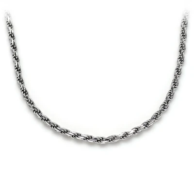 2MM Sterling Silver Rope Chain