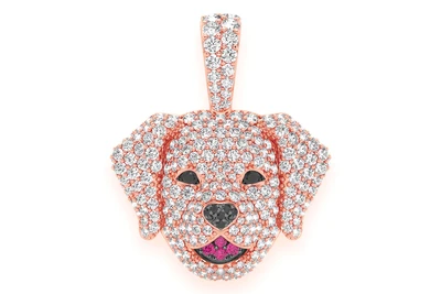 Labrador Retriever Pendant 14k   