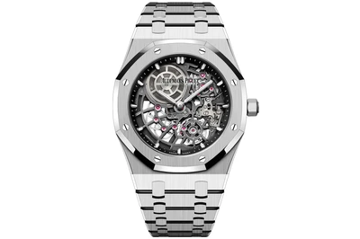 Audemars Piguet - Royal Oak Jumbo Extra-Thin Openworked - 16204bc.oo.1240bc.01 - White Gold (rb1171)