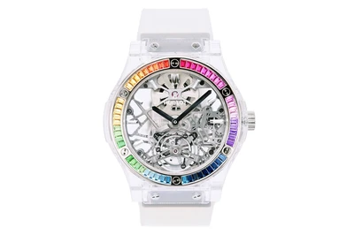 Hublot - Classic Fusion Tourbillon Sapphire Rainbow - 505.jx.0120.rt.4099.yos - Sapphire (mb574)