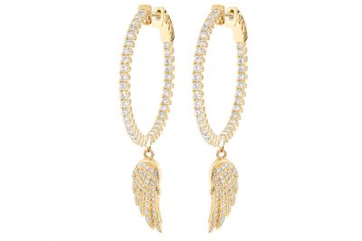 ★ wing bling★ [Jeongsujeongwhan]14k Lucent Earrings Wing Bling Earrings Jewelry Discovery 💎