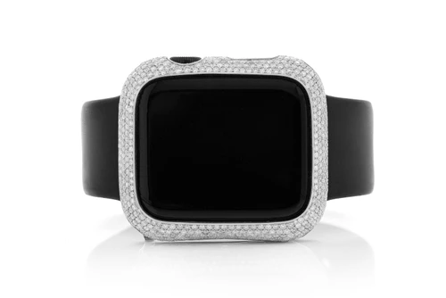 Icebox - Icebox Apple Watch Series 5 14k Solid Gold 6.10ctw