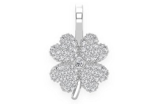 CRAFTD London◆White Clover Stone Pendant White Clover Stone Pendant (Gold)