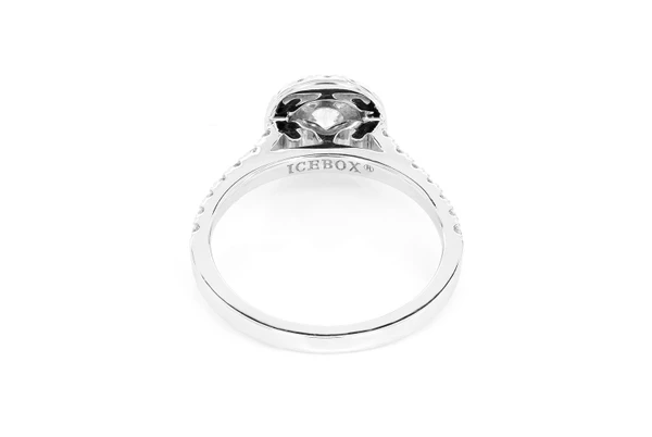 0.75ct Solitaire Round - Halo - Diamond Engagement Ring - All Natural