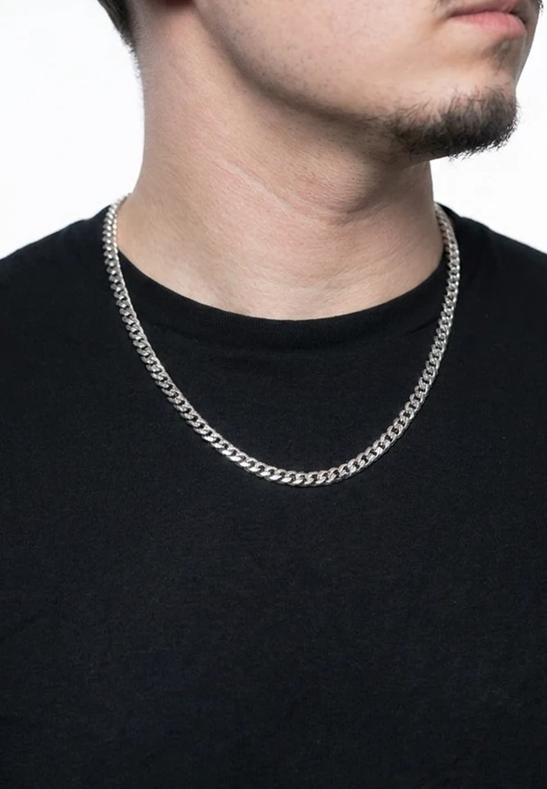 7MM Sterling Silver Cuban Chain
