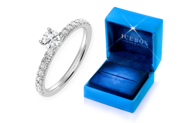 Thinn - .25ctw Round - Diamond Engagement Ring - All Natural