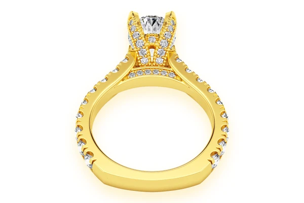 Thinn - 2.00ct Oval Solitaire - Diamond Engagement Ring - All Natural