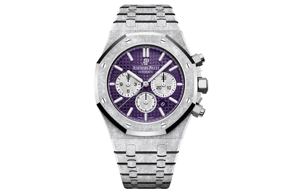 Audemars Piguet - Royal Oak 41 - 26331bc - Frosted White Gold Purple Dial
