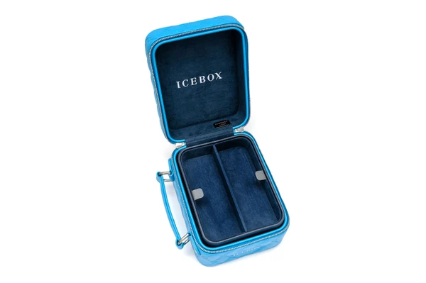 Icebox Leather World Traveler Jewelry Case - 4 Sunglasses Medium