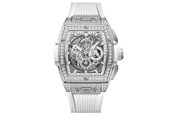 Hublot - Spirit Of Big Bang Titanium White Pavé - 642.ne.2010.rw.1604 - Titanium (rb393)