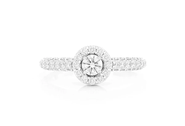 1.50ctw - Cushion Halo - Diamond Engagement Ring - All Natural