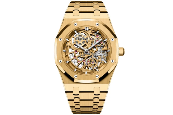2024 Audemars Piguet - Royal Oak Jumbo Extra-Thin Openworked - 16204ba.oo.1240ba.01 - Yellow Gold (rb1170)