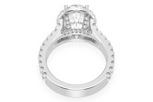 Sphinx - 3.00ct Oval - Diamond Engagement Ring - All Natural