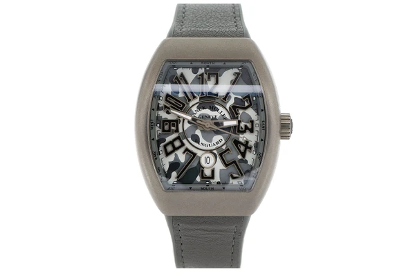 Franck Muller - Vanguard Camouflage - V 45 Sc Dt Tt Mc Tt - Titanium (mb4)
