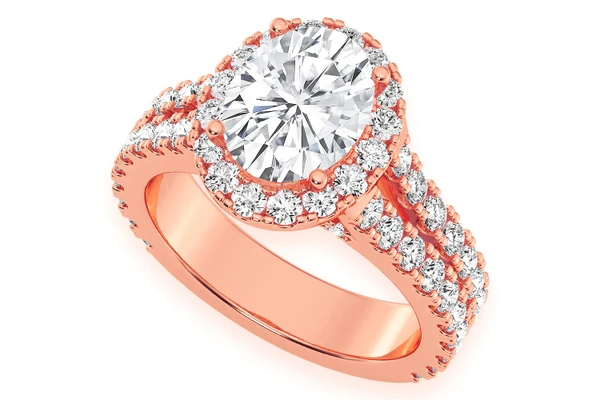 Sphinx - 2.00ct Oval Solitaire - Split Shank - Diamond Engagement Ring - All Natural