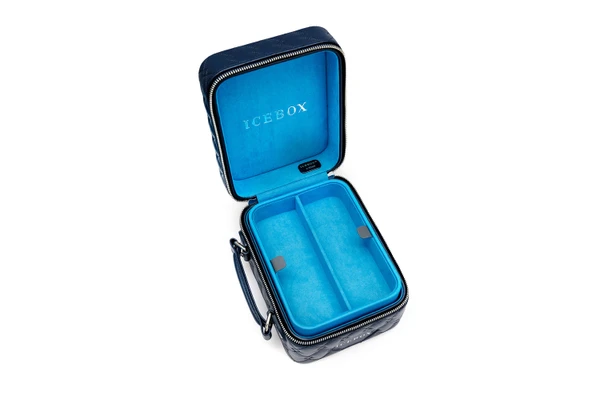 Icebox Leather World Traveler Jewelry Case - 4 Sunglasses Medium