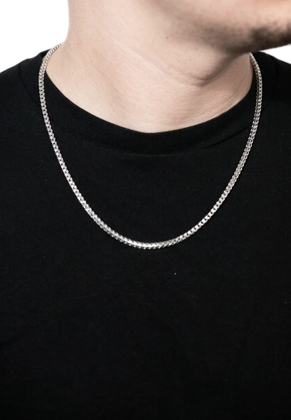 3MM Sterling Silver Franco Chain