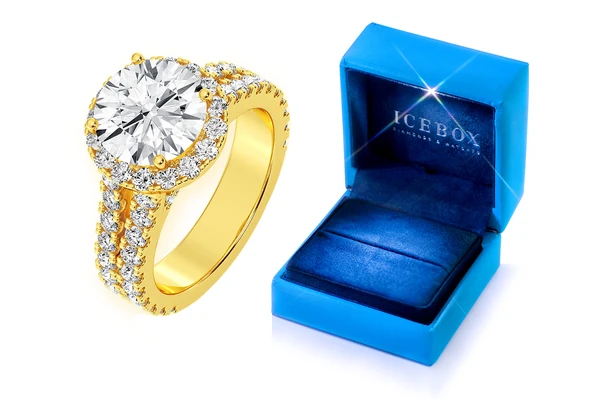 Sphinx - 2.00ct Round Solitaire - Split Shank - Engagement Ring - Natural Diamonds