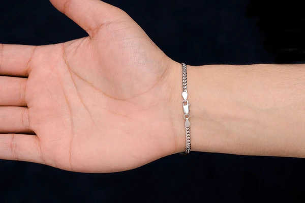 3.5MM Miami Cuban - 14k Solid Gold Bracelet