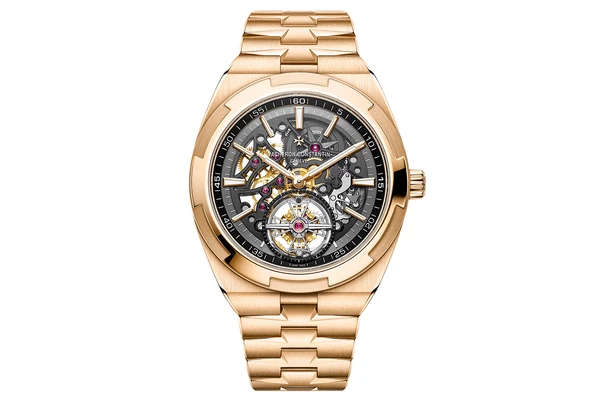 Vacheron Constantin - Overseas Tourbillon Skeleton - 6000v-210r-B934 - Pink Gold (rb998)