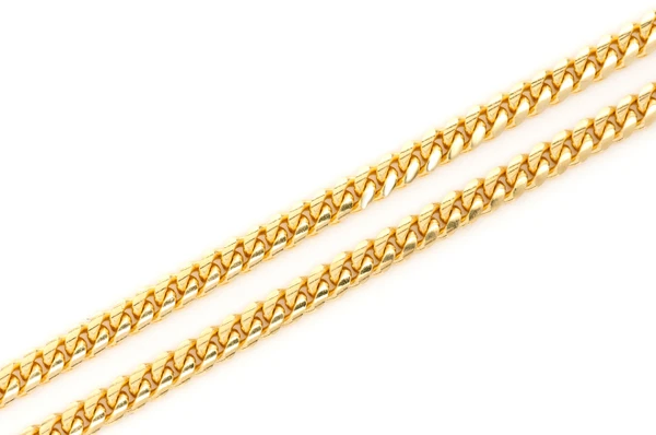 3MM Miami Cuban 14k Solid Gold Chain