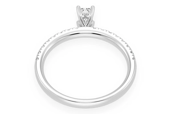 Thinn - 0.25ct Emerald Cut - Diamond Engagement Ring - All Natural