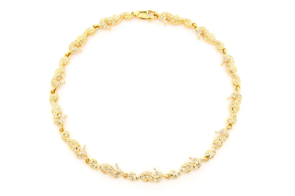 Seahorse Eternity Diamond Bracelet 14k Solid Gold 1.35ctw