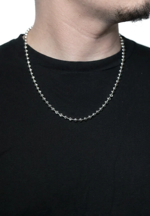 2.25MM Sterling Silver Mooncut Chain