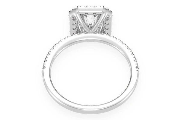 Thav - 1.00ct Emerald Cut Solitaire - Diamond Engagement Ring - All Natural
