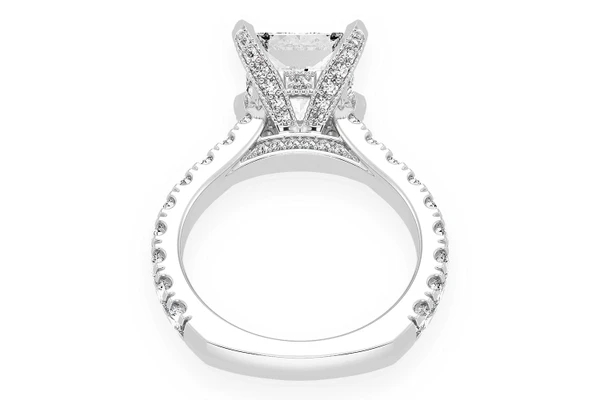 Thinn - 3.00ct Princess Cut - Diamond Engagement Ring - All Natural