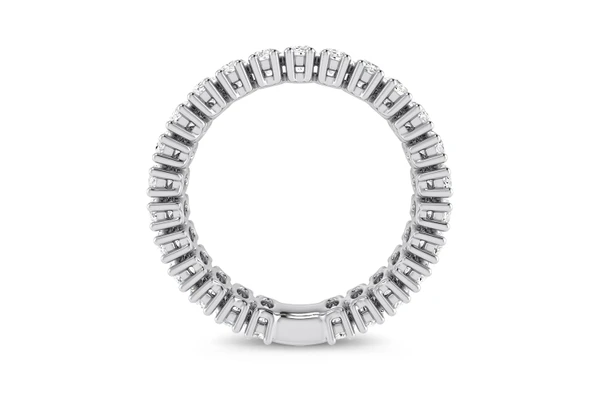2.50ctw - Oval Cut Eternity Band - Diamond Band - All Natural