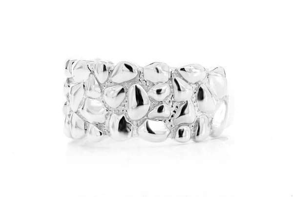 Nugget Band 14k Solid Gold