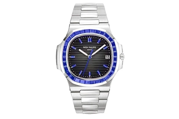 Patek Philippe - Nautilus - 5711/111p - Platinum Blue Sapphire