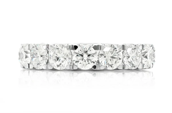 30pt Eternity Diamond Band 14k Solid Gold 4.50ctw